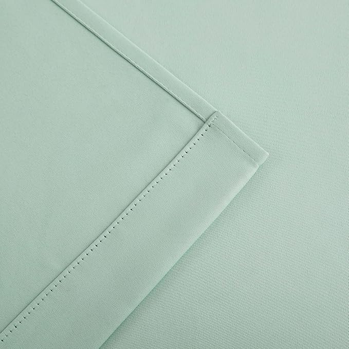 Bujasso Aqua 80% Blackout Curtains - Image 6