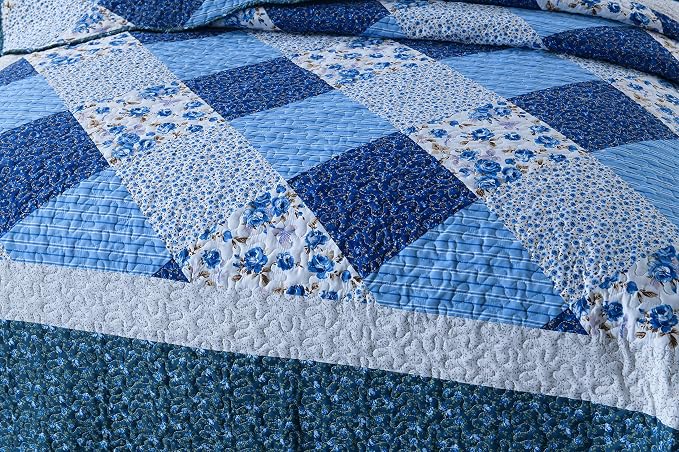 Bedspread Quilt Sets 3-Piece Lightweight Coverlet Set - Image 5