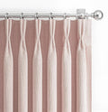 Light Pink Blackout Curtains for Girls Bedroom 84 Inches Length 2 Panels Set by PleatedDrapes