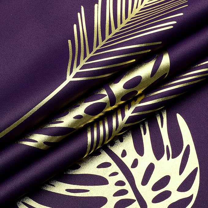 Purple Blackout Curtains for Living Room - Image 8