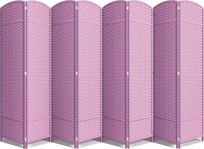 Sorbus 8 Panel Room Divider 6 ft. Tall by Sorbus