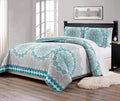 Fancy Collection 3pc Quilted Bedspread Set Coverlet Over Size New by Fancy+Linen