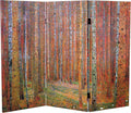 Red Lantern Double Sided Works of Klimt Room Divider by RedLantern