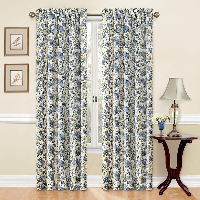 Waverly Navarra Porcelain Window Panel by Waverly