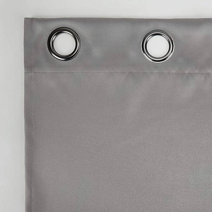 Sun Zero Nordic Theater Grade Extreme 100% Blackout Grommet Curtain Single Panel - Image 6